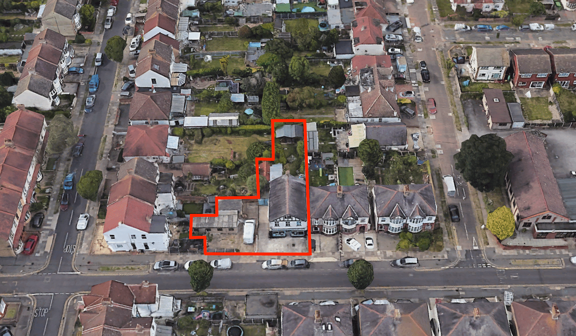 North Avenue, Southend — development